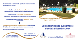 format carte d&eacute;pliante agenda bel air int&eacute;rieur aout &agrave; decembre