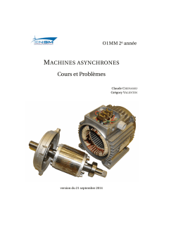 cours sur les machines asynchrones au format PDF