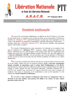 3eme trim 14 - Lib&eacute;ration Nationale PTT