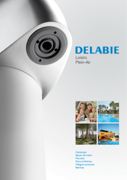 LOISIRS / PLEIN-AIR : S&eacute;lection de produits Delabie sp&eacute;cifiquement