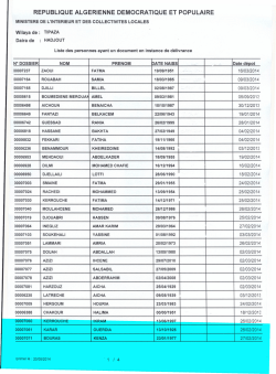 liste des passeports biom&eacute;triques 20/05/2014
