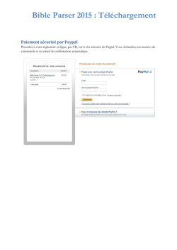 Bible Parser 2015 : T&eacute;l&eacute;chargement