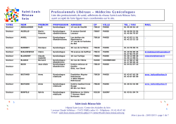 Alphabétique - Saint