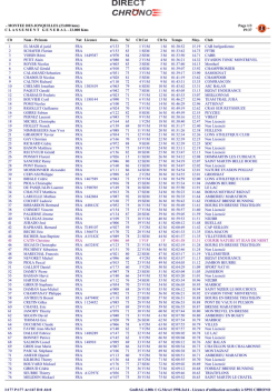 Mont&eacute;e des Jonquilles