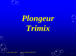 Plongeur Trimix