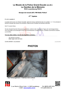 Modèle: VW Golf GTi POLICE - POLICEMUSEE.LU :: LE MUSEE DE