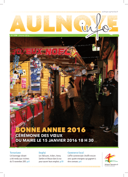 T&eacute;l&eacute;chargez le magazine - Aulnoye