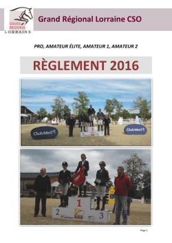 Gd R&eacute;gional Lorraine CSO