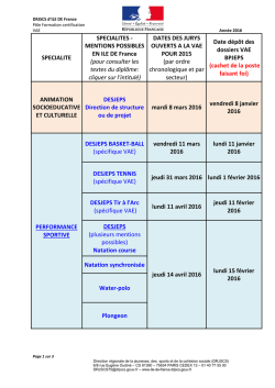 desjeps 2016 - DRJSCS Ile-de