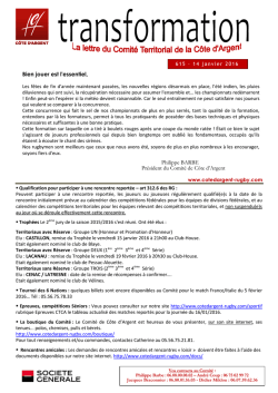 transfo 615 - Comité Côte d`Argent