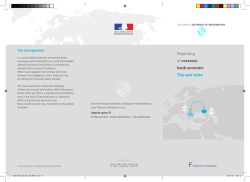 Reporting of overseas bank accounts The new