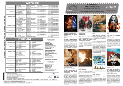 FORuM ASTR&Eacute;E - Forum Cin&eacute;mas