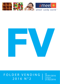 FOLDER VENDING 2016 N&deg;2