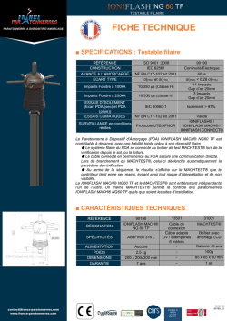 t&eacute;l&eacute;charger la fiche technique en pdf
