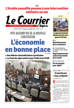 Télécharger l`édition du jour en pdf
