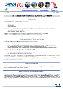 Communiqu&eacute; du SNNA-FO