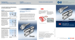 Syst&egrave;me &agrave; cl&eacute; Livius