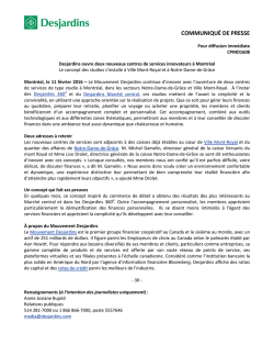 Projet au 31 mars 2011