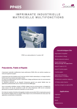Imprimante matricielle multifonction PSi PP405
