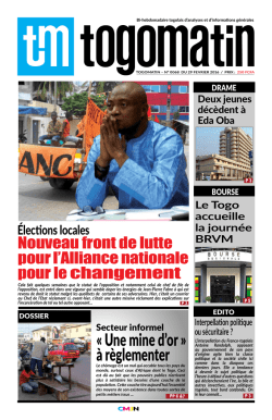Togo Matin N°68