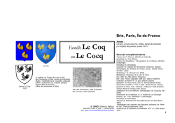 Le Coq - Racines & Histoire
