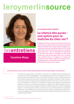 Le silence des puces - Leroy Merlin Source