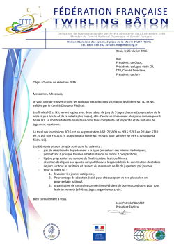 Courrier FFTB - Twirling Pays de la Loire.com