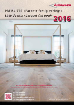 BOEN - Guignard Parkett AG