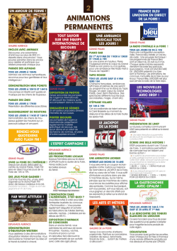 programme - Foire de Limoges