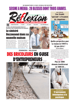Edition du 20-05-2016