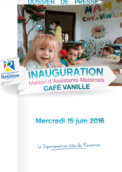 inauguration - Le D&eacute;partement de La R&eacute;union