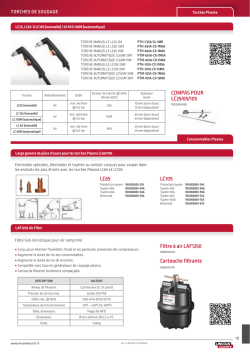 plasma torches - Lincoln Electric