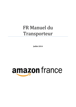 AMAZON - Transport CDC