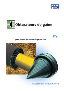 Obturateurs de gaine PSI