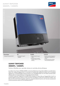 STP25000TL-30 FR - Krannich Solar