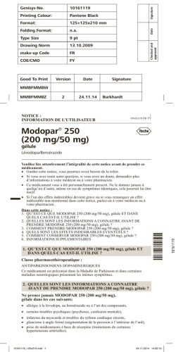 Modopar® 250 (200 mg/50 mg)