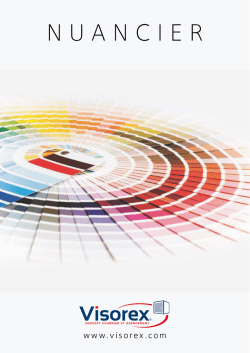 NUANCIER - Visorex