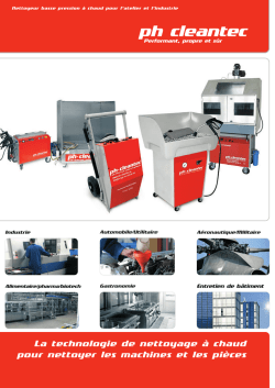 Brochure PH-Cleantec