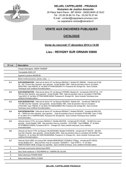 QR Implants mammaires LAGC 17 mars 2015
