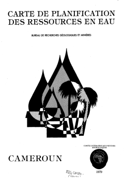carte de planification des ressources en eau cameroun
