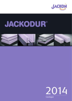 JACKODUR Catalogue 2014