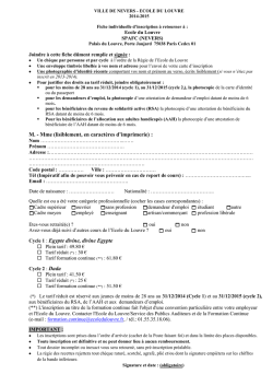 fiche-inscription - Ville de Nevers