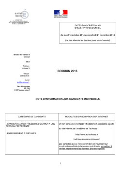 SESSION 2015