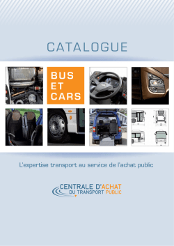 Catalogue Bus et Cars thermiques