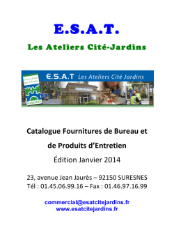 ESAT Les Ateliers Cit&eacute;