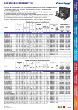 GFF • Tarif Froid Climatisation Chauffage • Mise à jour Juillet 2014