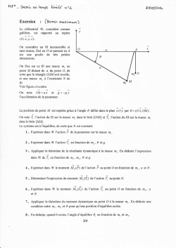 Devoir de Physique 2