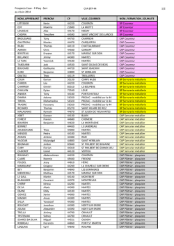 Prospects Couv - P-Plaq - Serr au 4 Juin 2014 CFA BTP 44 1/2