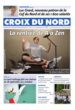 Luc Grard, nouveau patron de la Caf du Nord et de