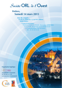 Journée SORL – Poitiers 2015 - asconnect